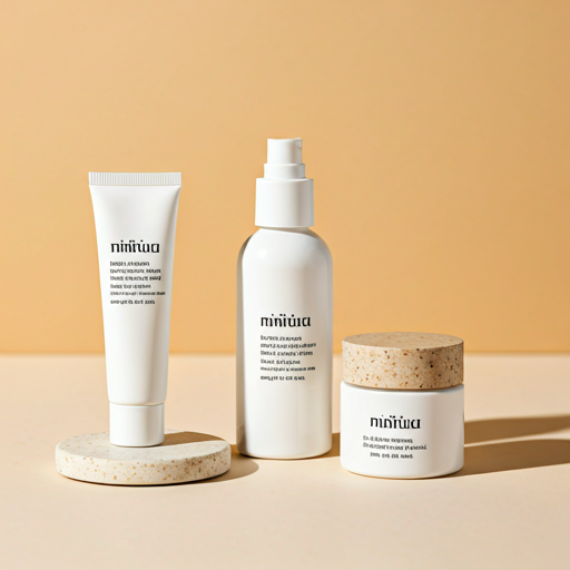 Conjunto de Skincare à base de plantas